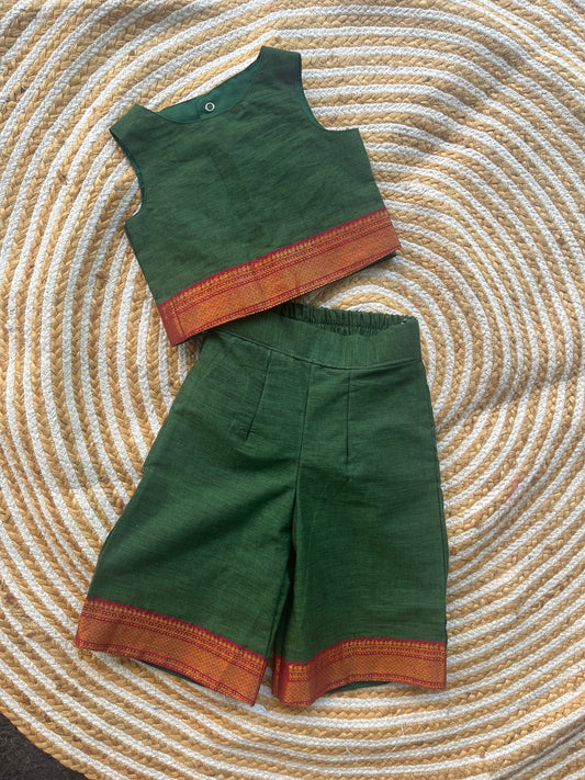 Narayanpet pant and top - cotton