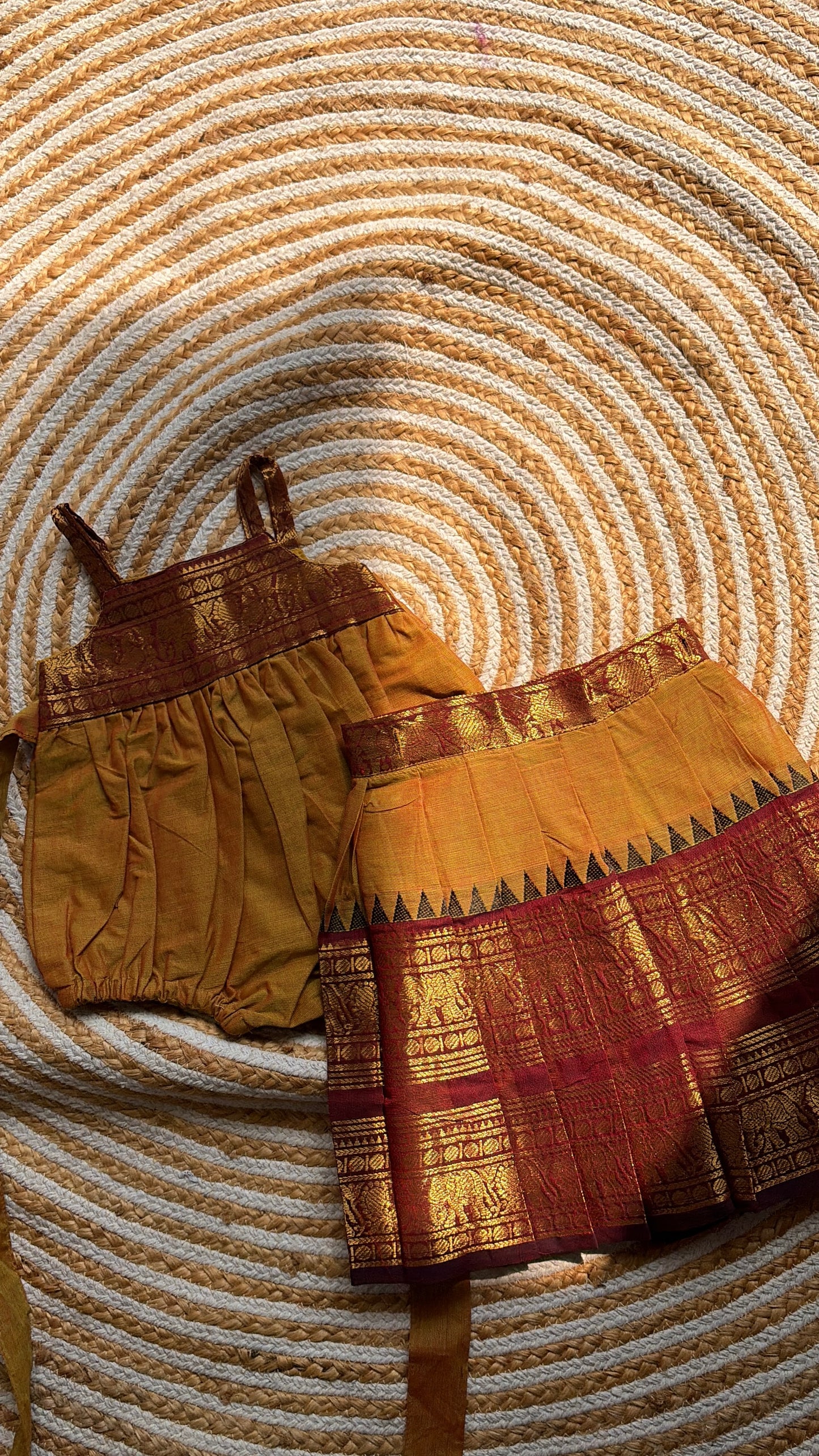 3 in one romper and skirt -