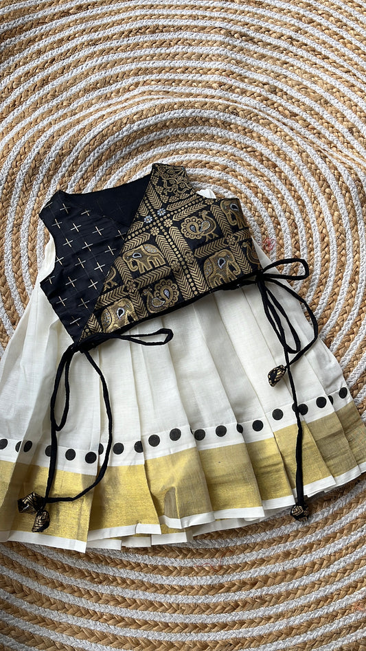 Bindi set- skirt and crop top