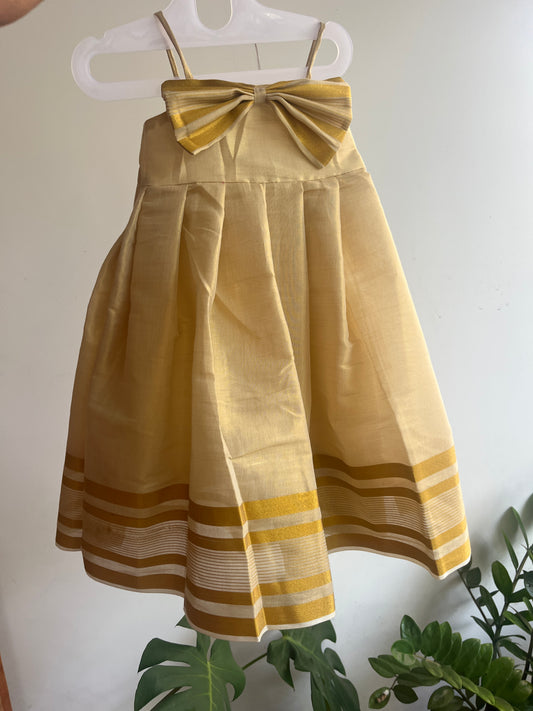 Onam bow dress-2