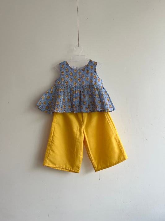 pant and top - block print cotton