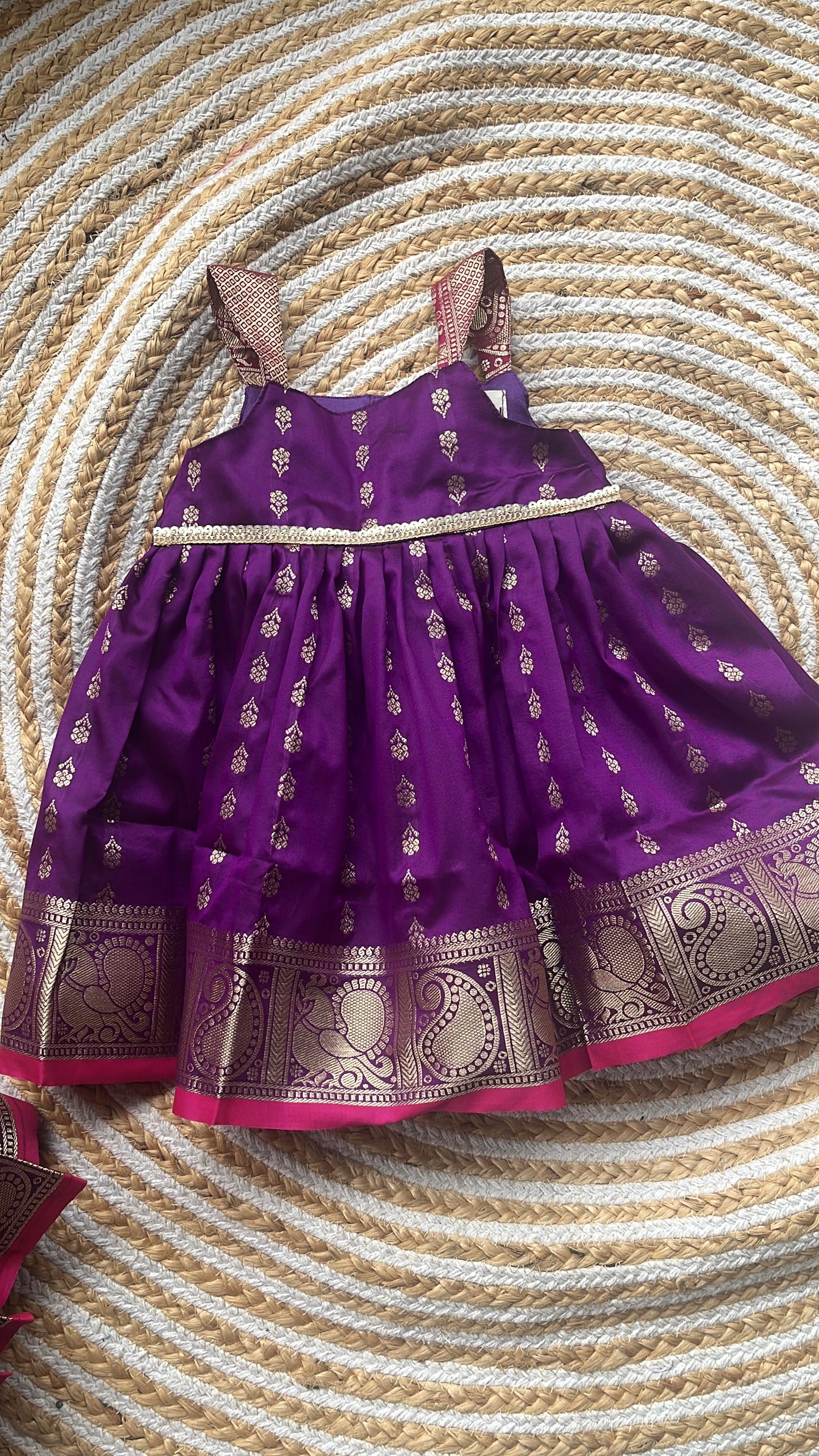 Purple frock