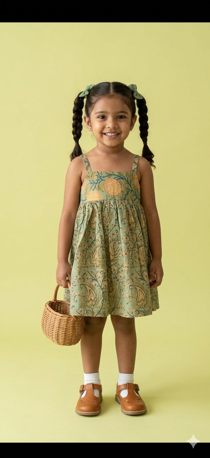 Summer frock floral
