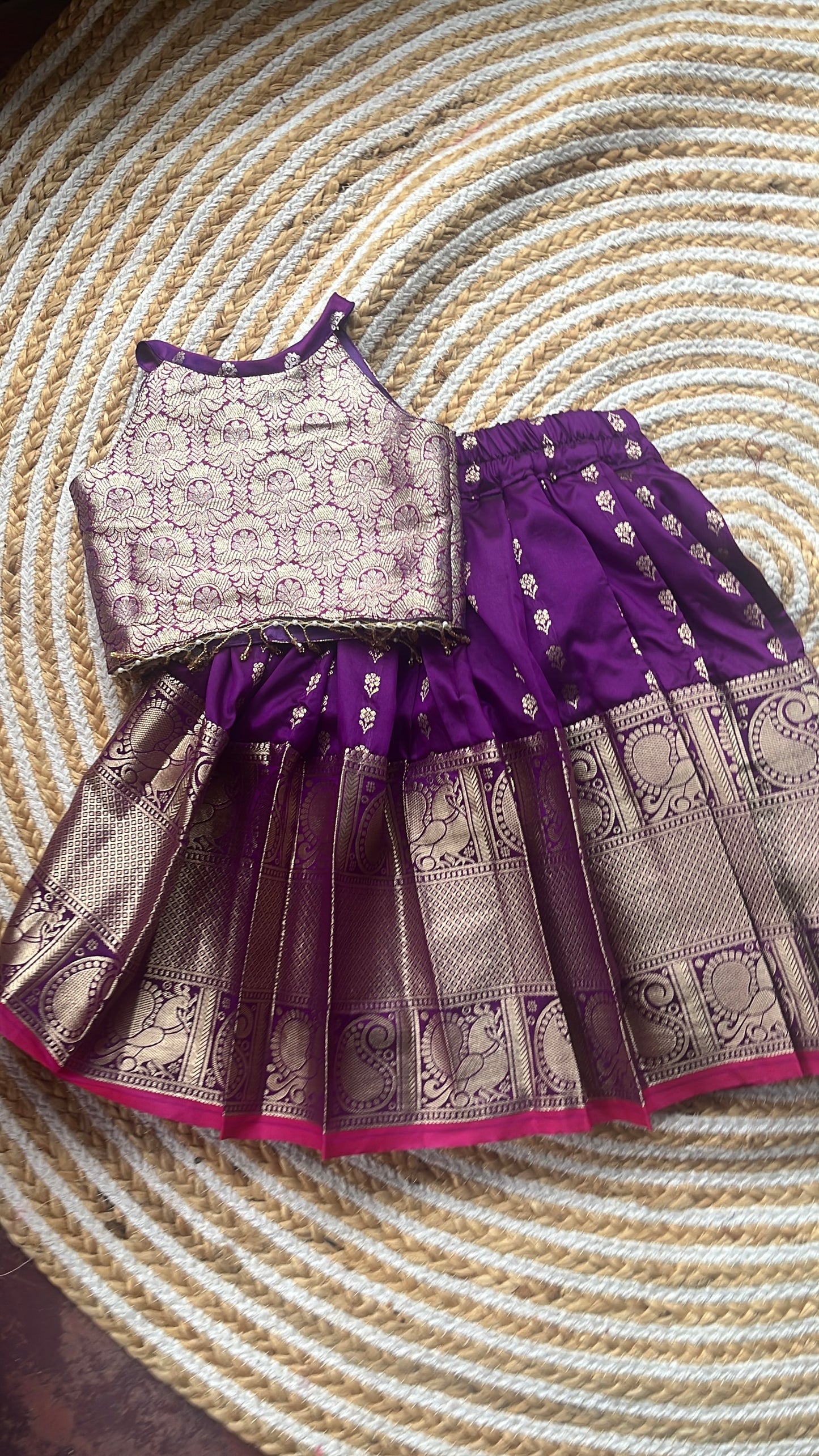 Ethnic skirt and top -