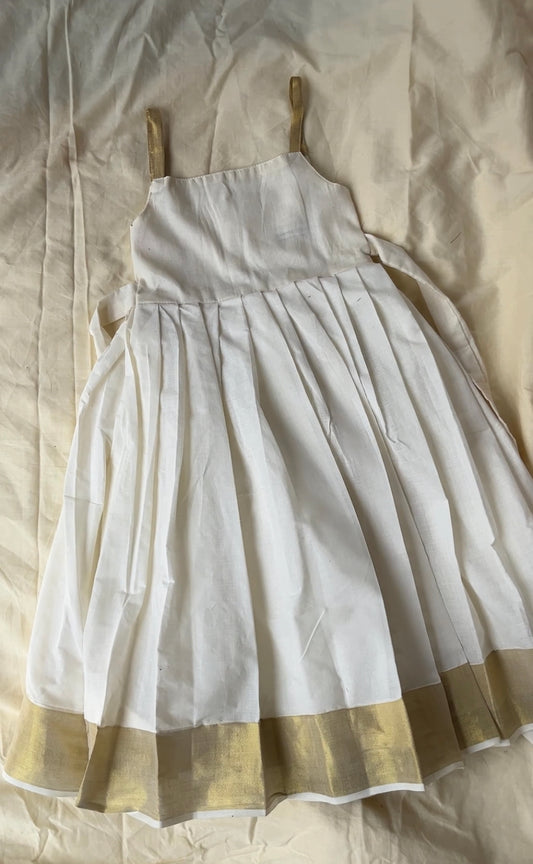 Kasav frock with over coat