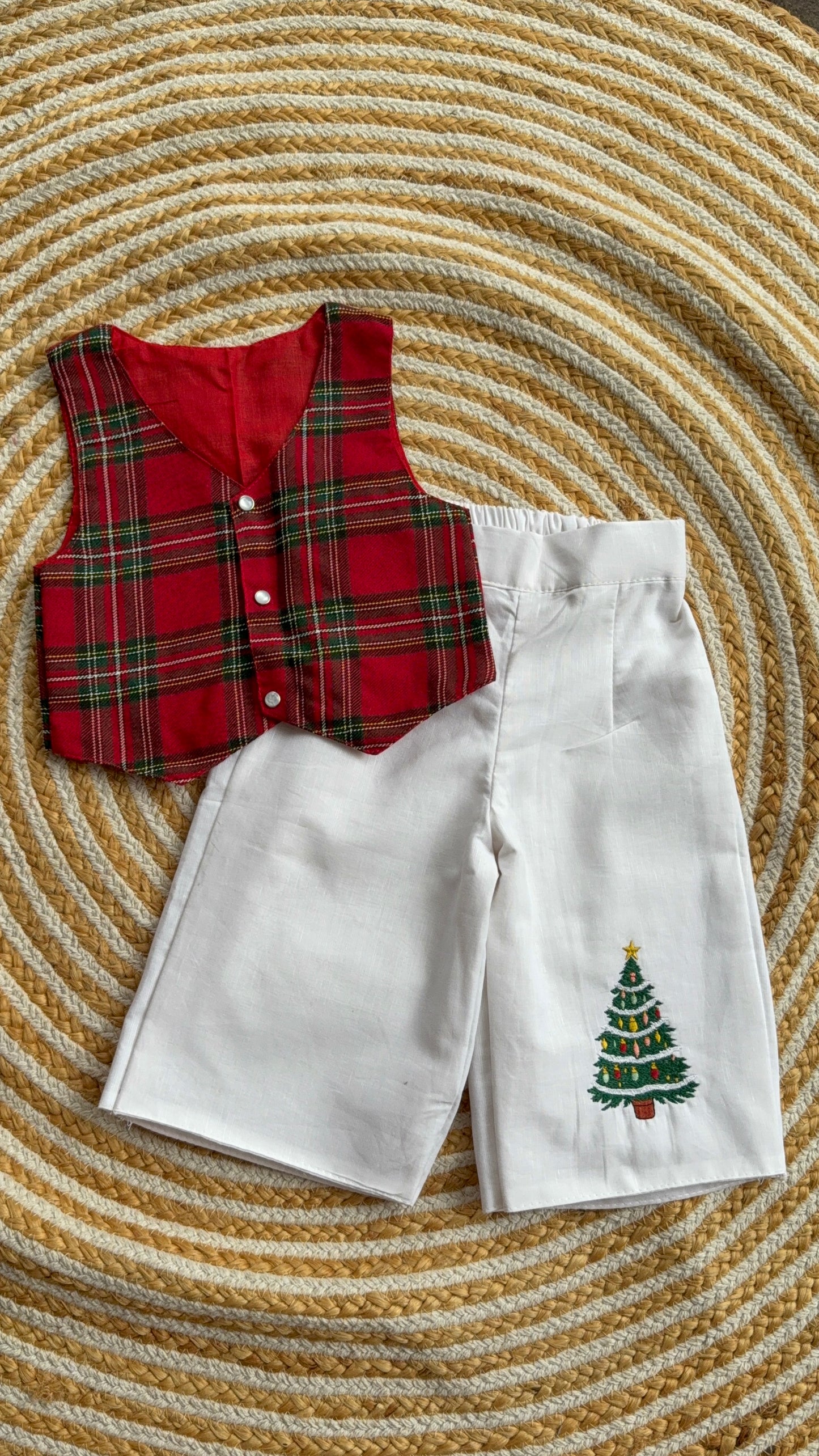 Christmas vest and pant