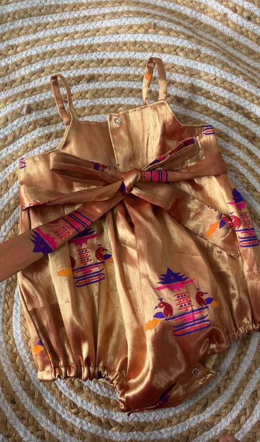 Paithani romper
