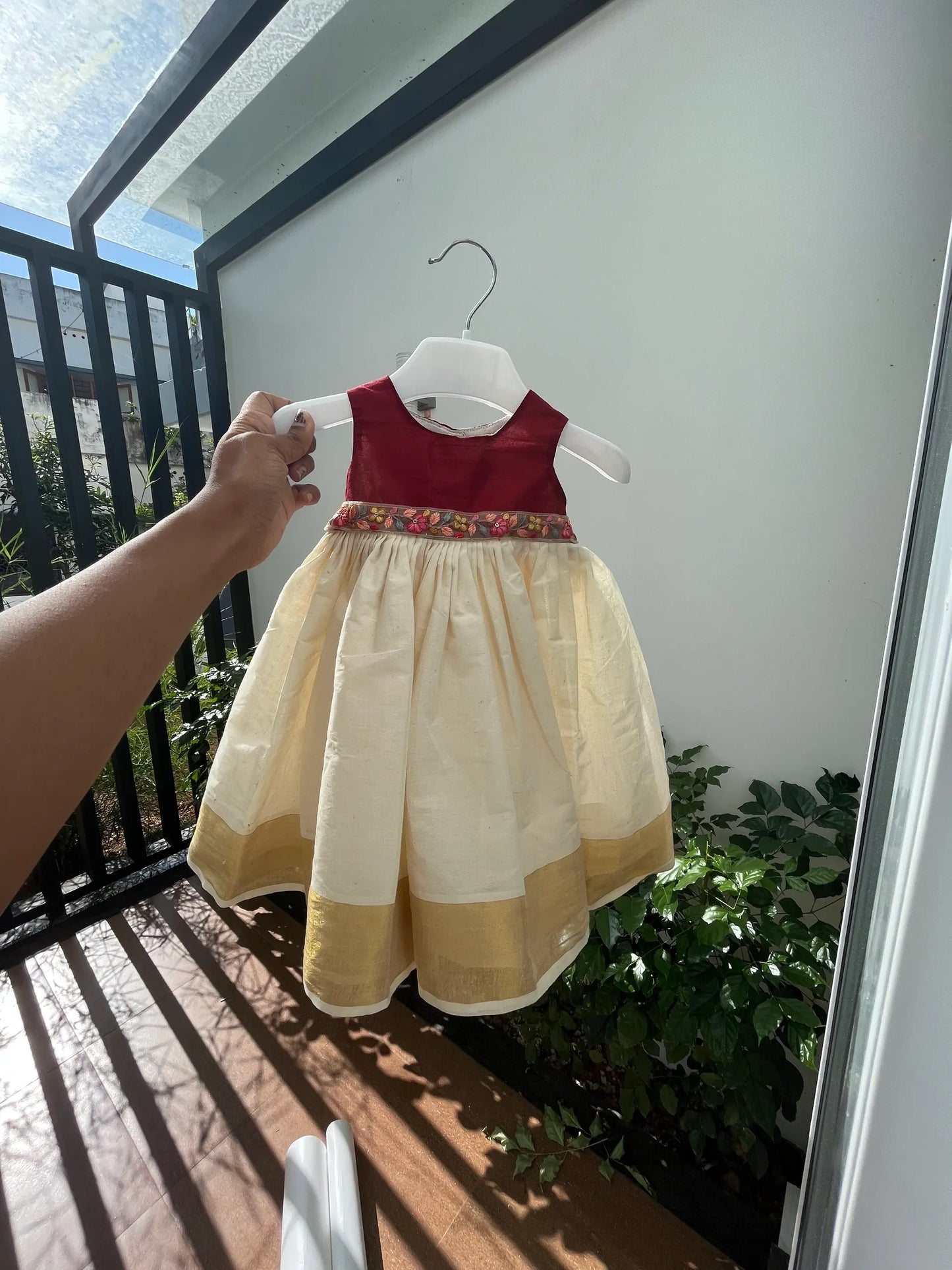 Leela frock ( onam collection)