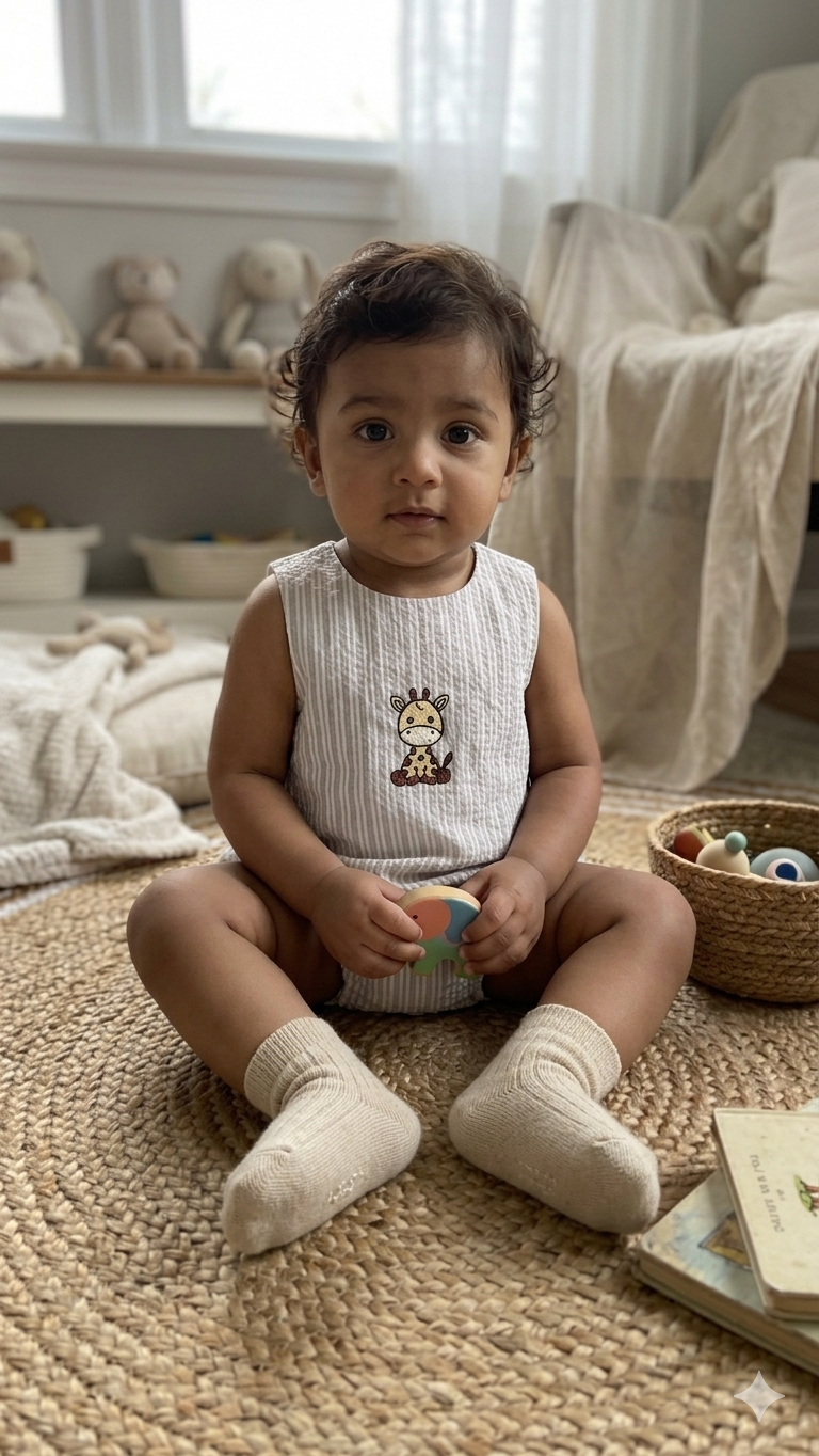 Giraffe ROMPER- unisex