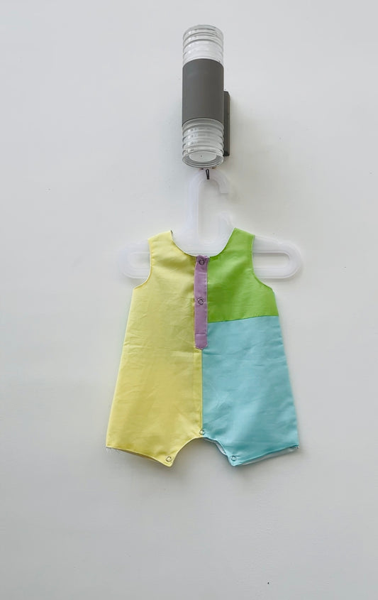 Ethnic Boys romper -candy