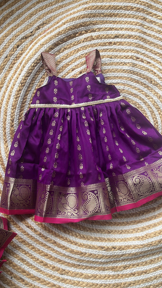 Purple frock
