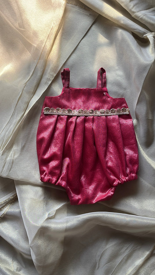 Silk romper