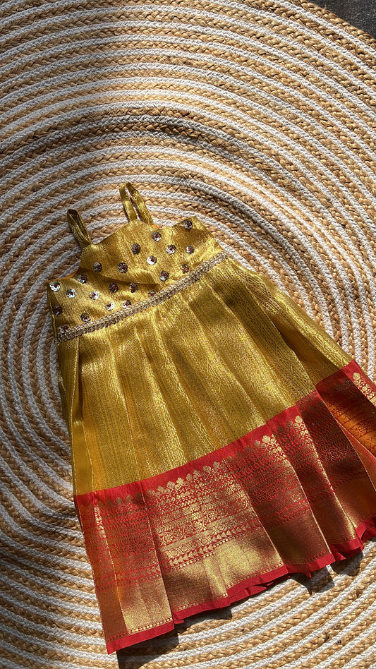 Yellow frock
