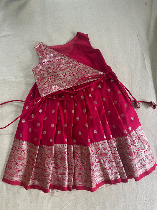 Pink skirt and top