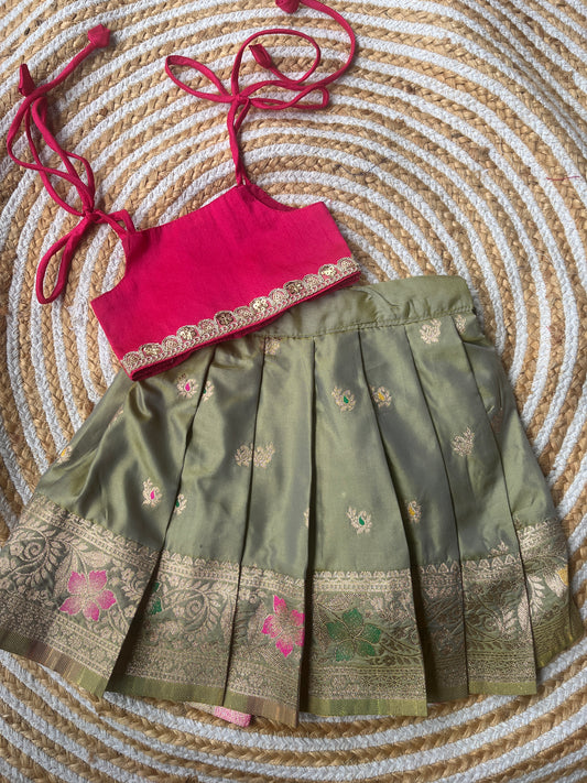 Ethnic skirt and top -