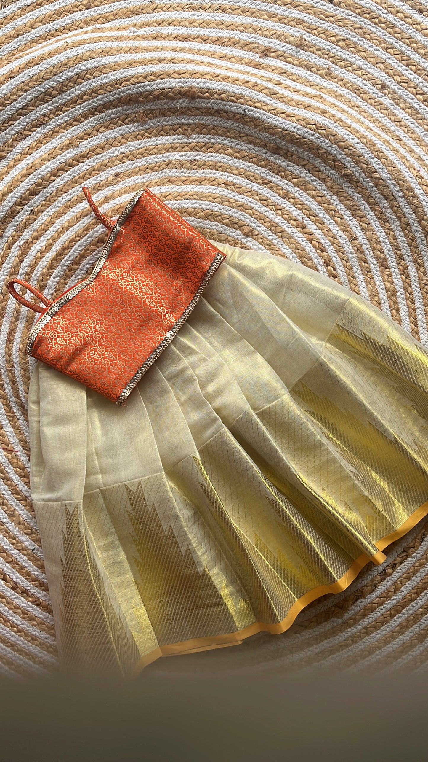 Noodle strap crop top n skirt