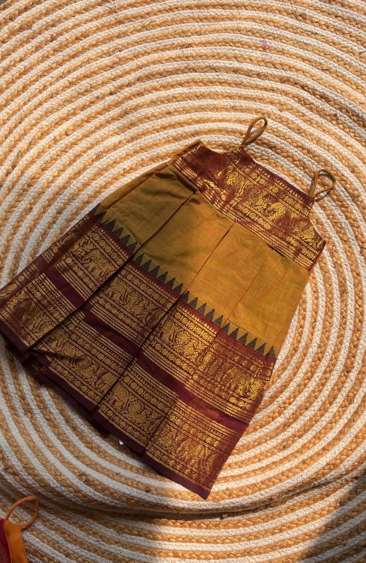 frock- cotton noodle strap