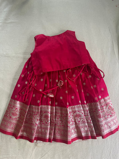 Pink skirt and top