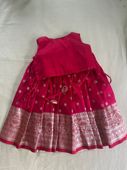 Pink skirt and top