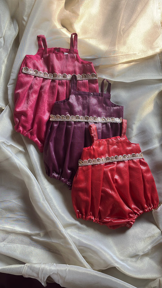 Silk romper