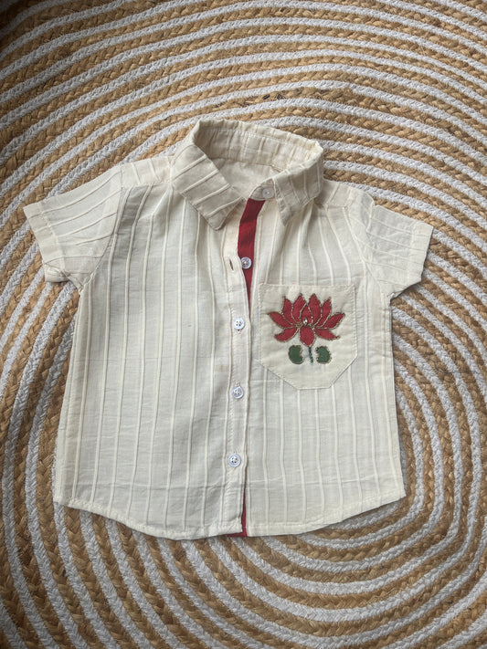Lotus Onam shirt