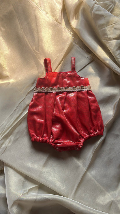 Silk romper