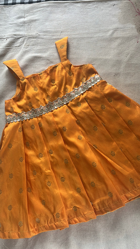 Mustard yellow frock