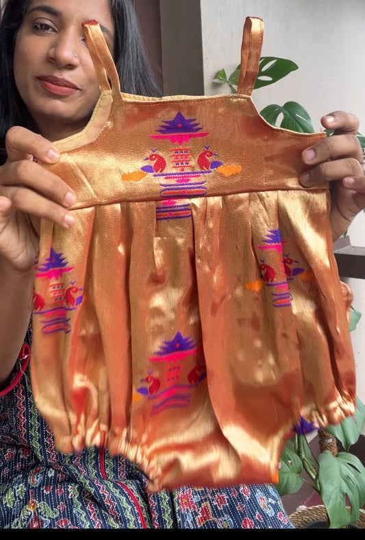 Paithani romper