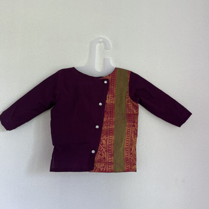 Boys kurtha_ purple