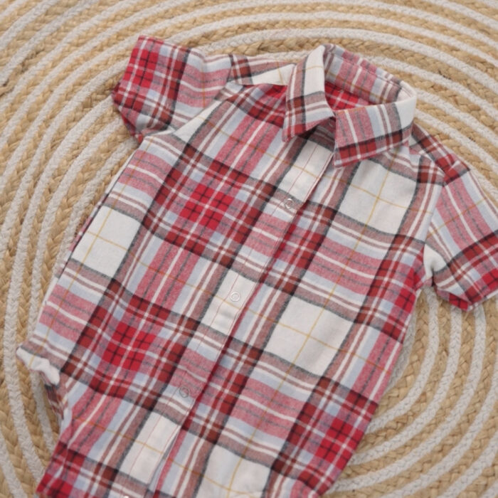 Christmas: Boys romper (II)